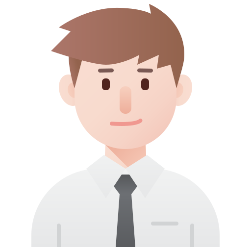 Illustrated avatar of a restaurant customer.